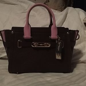 New w/o tags Authentic Coach Swagger Satchel